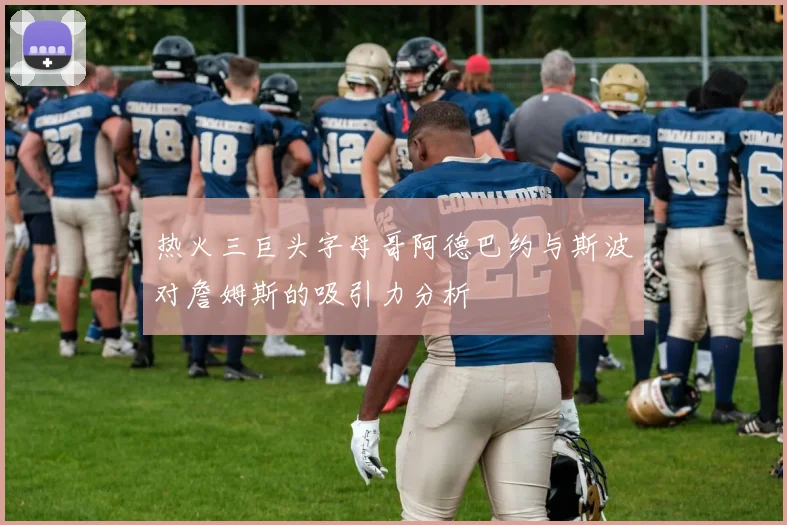 热火三巨头字母哥阿德巴约与斯波对詹姆斯的吸引力分析